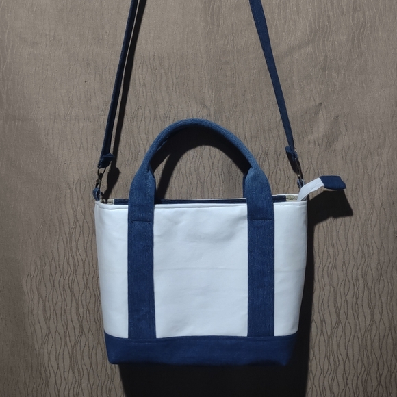 Handmade Upcycled Denim Bag 6 - Picture 3 of 5